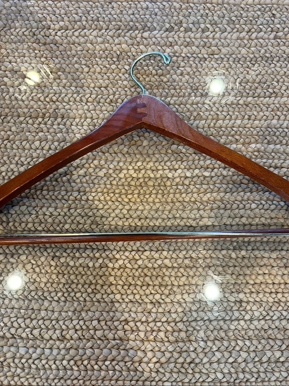5 Saks Fifth Avenue+ Logo Wooden Pant/Suit Hangers